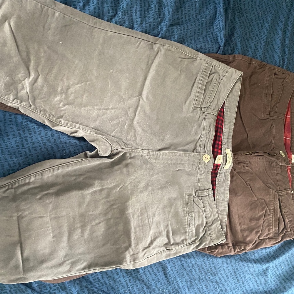DONATED: EUC 2X Flannel Lined Winter Pants by Natural ReflectionS